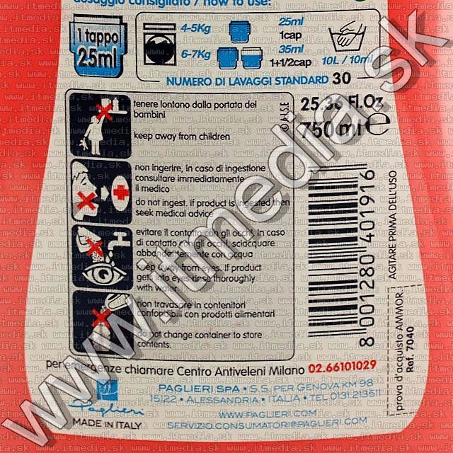 Image of Mon Amour öblítő *koncentrátum* (rózsa) 750ml 30 mosás *B-grade INFO* (IT8241)